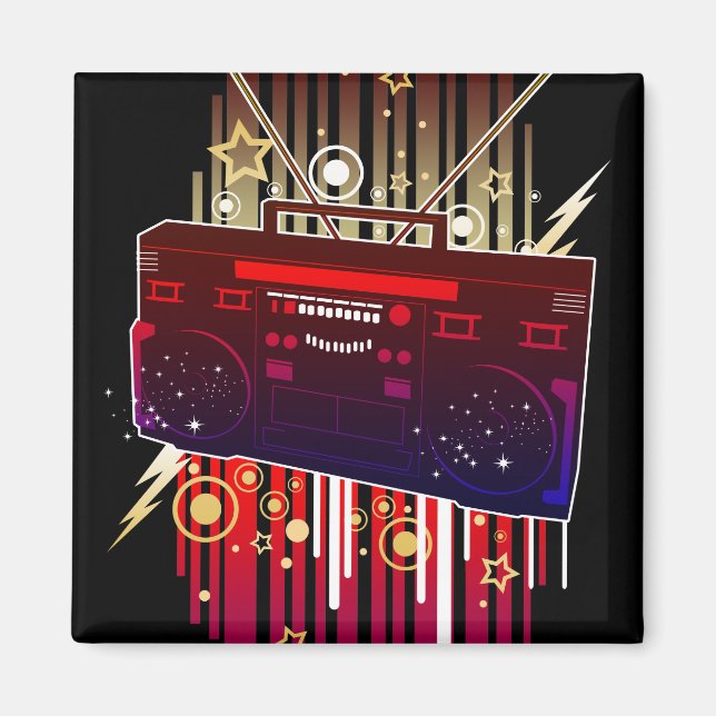 Boombox-Blast Magnet (Vorne)