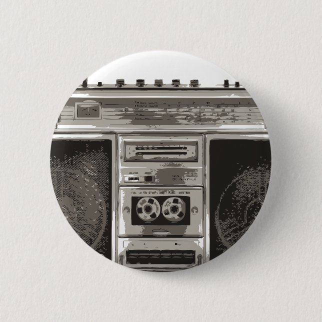 Boombox Button (Vorderseite)