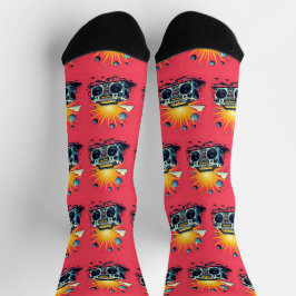 Boombox der 90er Jahre Socken