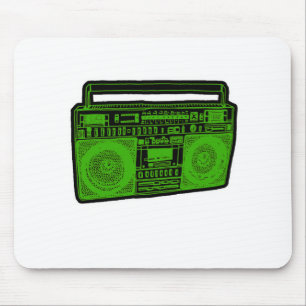 boombox Getto-Bläserradio Mousepad