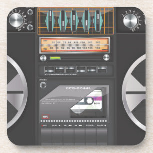 Boombox Ghetto Blaster Untersetzer