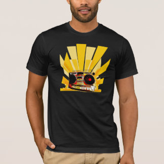 Boombox Grafik T-Shirt