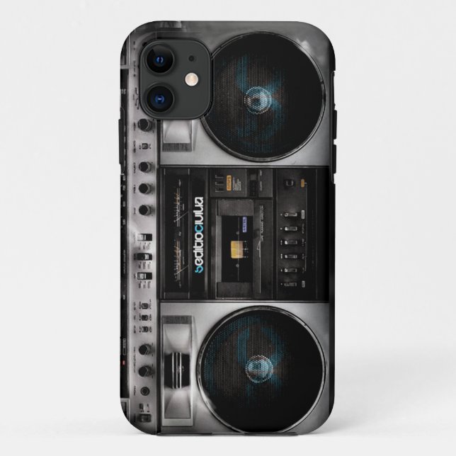 Boombox IPod Fall Sc Case-Mate iPhone Hülle (Rückseite)