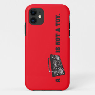 Boombox ist nicht ein Spielzeug Case-Mate iPhone Hülle