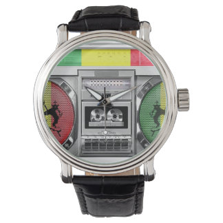 Boombox-Reggae Armbanduhr