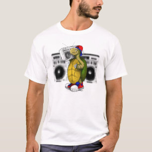 Boombox Schildkröte T-Shirt