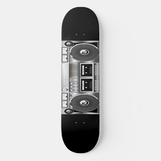 Boombox-Skateboard Skateboard (Vorderseite)