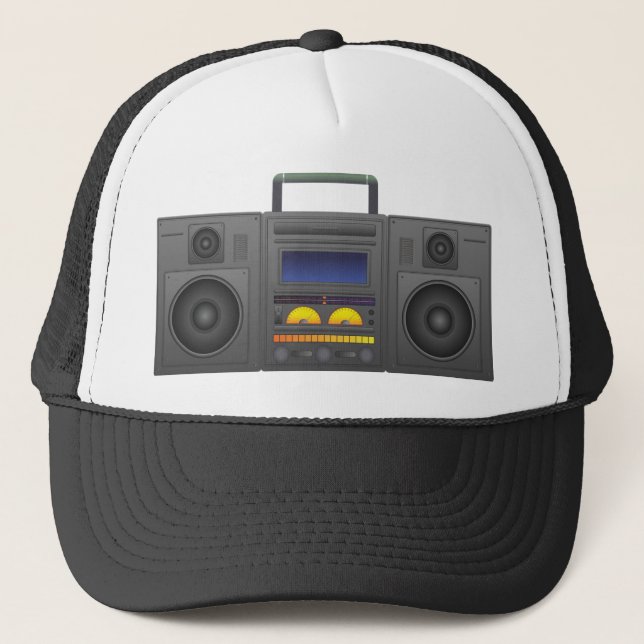 Boombox Truckerkappe (Vorderseite)