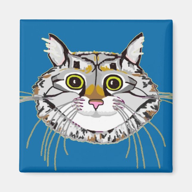 Boomer Cheshire Cat Magnet (Vorne)