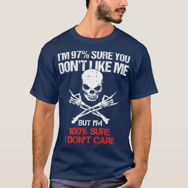 Boomer Est 1962 Ich bin 97% sicher, dass Sie mich  T-Shirt (Vorderseite)