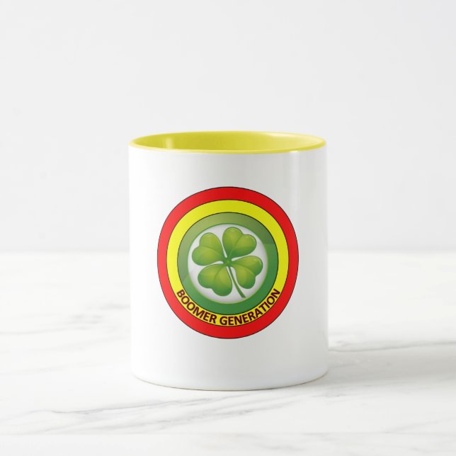 Boomer Lucky Clover Tasse (Zentrum)