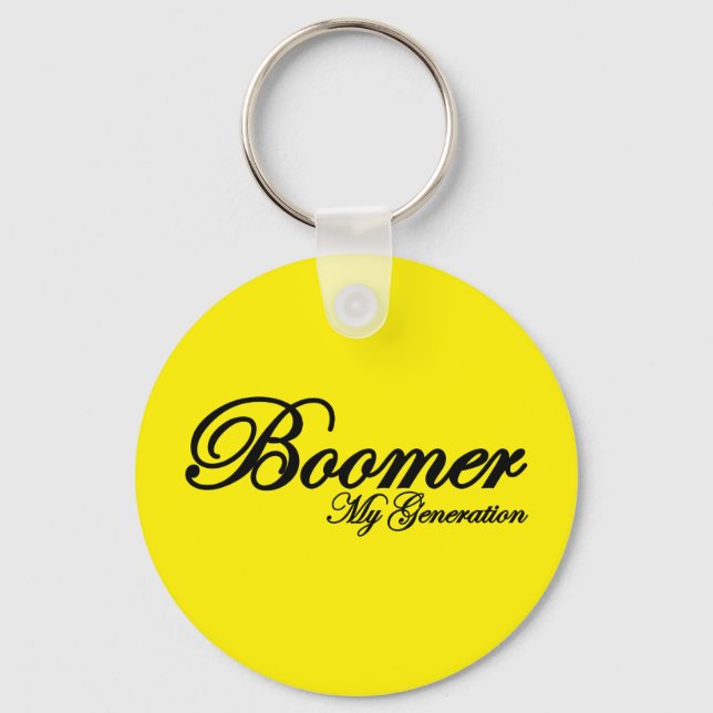 BOOMER Schlüsselanhänger (Vorderseite)