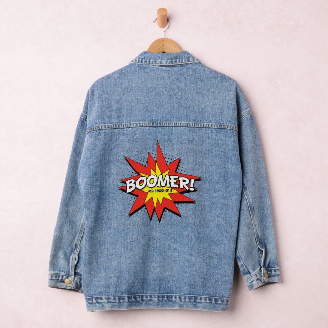 Boomer! Und stolz darauf Jeansjacke (Hangar)