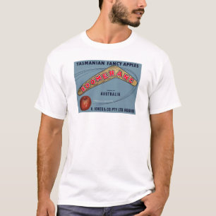 Boomerang Äpfel - Vintages Fruchtkäseletikett T-Shirt