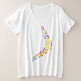 Boomerang Dynamic, Unglaublich, Bewusstsein Große Größe T-Shirt