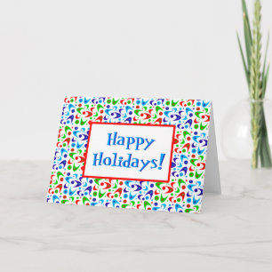 Boomerang Happy Holidays Feiertagskarte