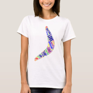 Boomerang Liebe, Dankbarkeit, Wertschätzung T-Shirt