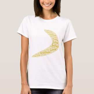 Boomerang Liebe, Dankbarkeit, Wertschätzung T-Shirt