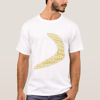 Boomerang Liebe, Dankbarkeit, Wertschätzung T-Shirt