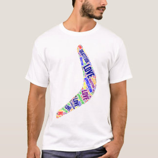 Boomerang Liebe, Dankbarkeit, Wertschätzung T-Shirt