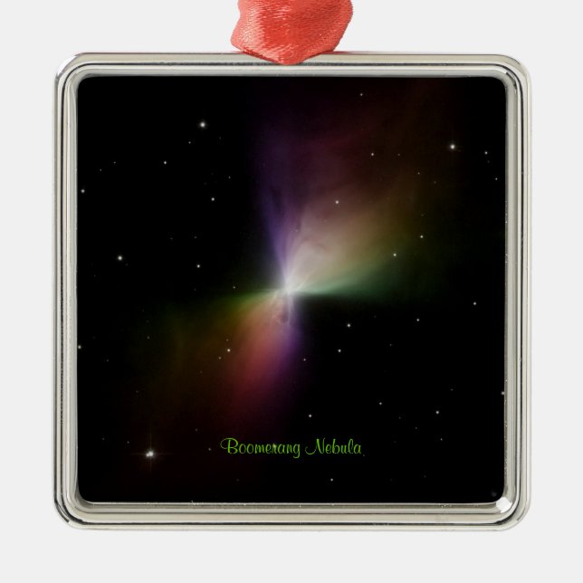 Boomerang Nebel, Konstellation Zentaur Ornament Aus Metall (Vorne)