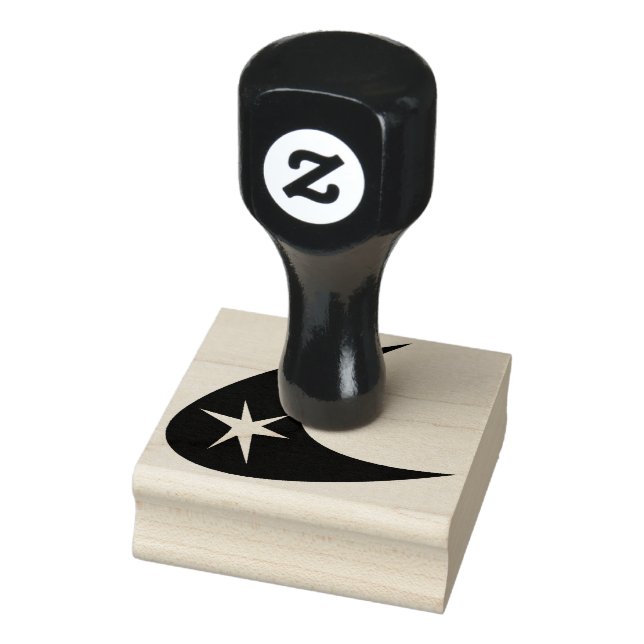 Boomerang & Star Gummistempel (Stempel)