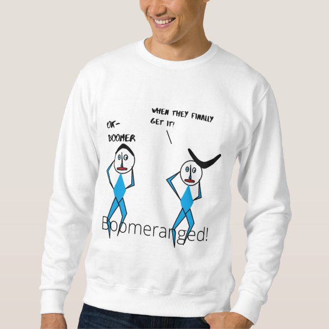 Boomeranged Sweatshirt (Vorderseite)