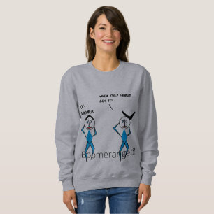 Boomeranged Women's Basic Sweatshirt