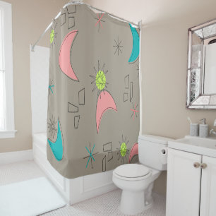 Boomerangs et rideau en douche de Starbursts