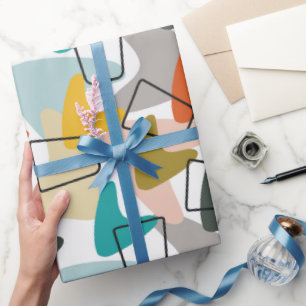 Boomerangs und Corks Geschenkpapier