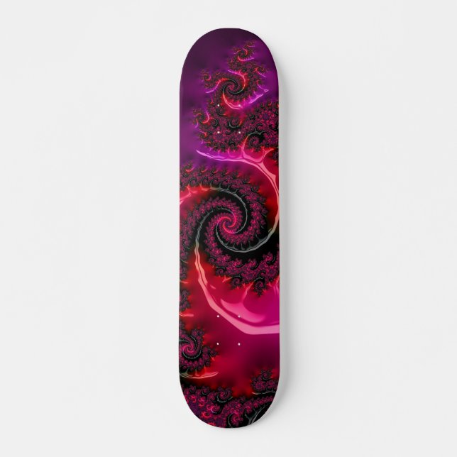 BoomGoo™ Skateboard F320 "Red Dragon" fuchsia (Vorne)