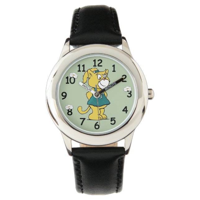 Boomi Cats Armbanduhr (Vorderseite)