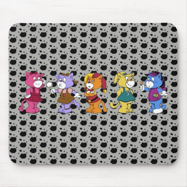 Boomi Cats Mousepad (Vorne)