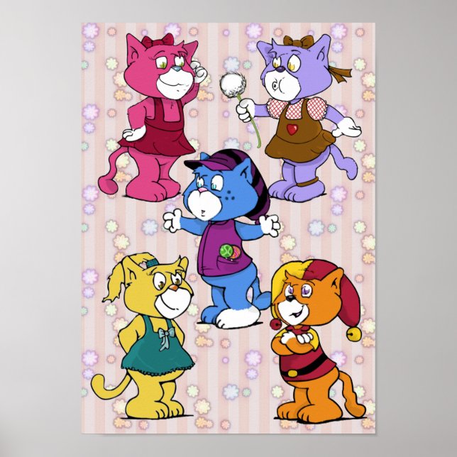 Boomi Cats Poster (Vorne)