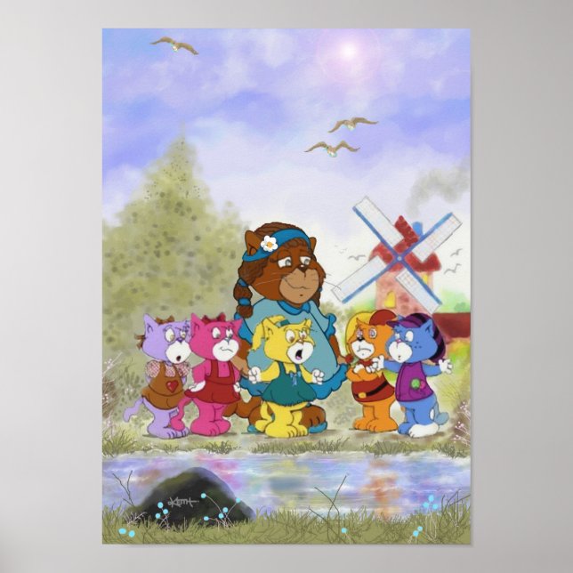 Boomi Cats Poster (Vorne)