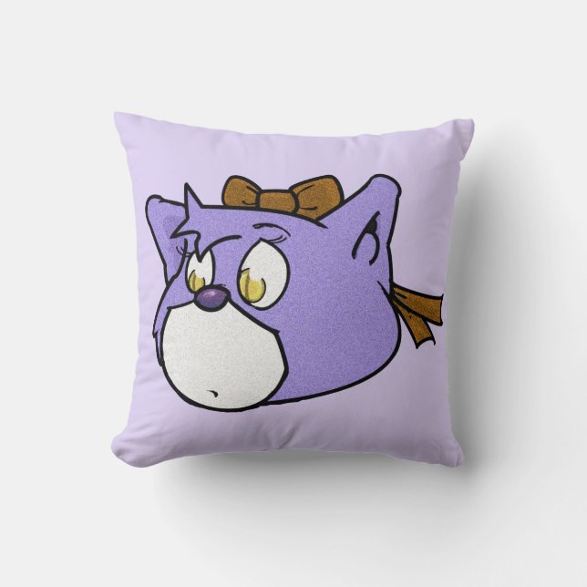 Boomi Cats Throw Kissen (Vorderseite)