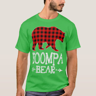 Boompa Bear Christmas Pajama Red Kariert Buffalo F T-Shirt