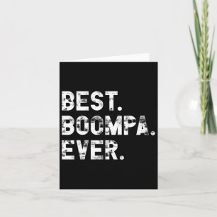 Boompa je lustiges Geschenk für Boompa Karte
