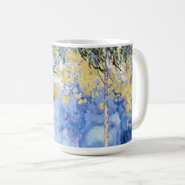 Boomrijk Landschaft von Georges de Feure Kaffeetasse (VorderseiteRechts)