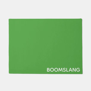 Boomslang grüne Farbe Fußmatte