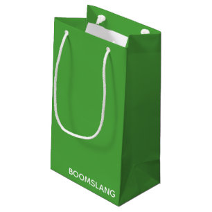 Boomslang grüne Farbe Kleine Geschenktüte