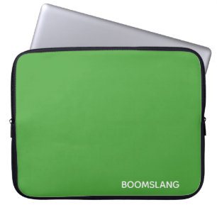 Boomslang grüne Farbe Laptopschutzhülle