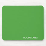 Boomslang grüne Farbe Mousepad<br><div class="desc">Boomslang grüne Farbe</div>