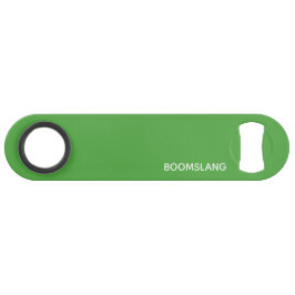 Boomslang grüne Farbe Speed Flaschenöffner