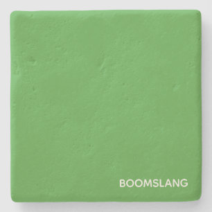 Boomslang grüne Farbe Steinuntersetzer
