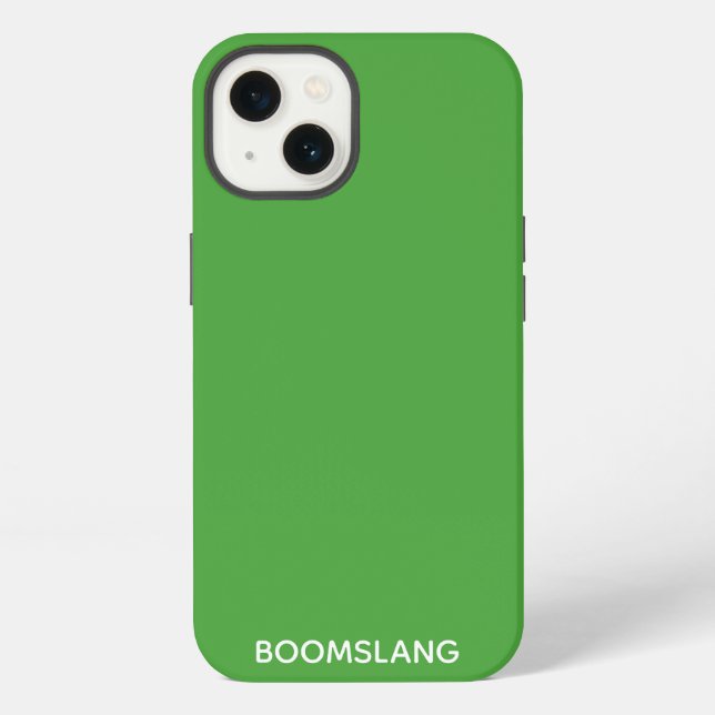 Boomslang grüne Farbname Case-Mate iPhone-Hülle iPhone Hülle (Rückseite)