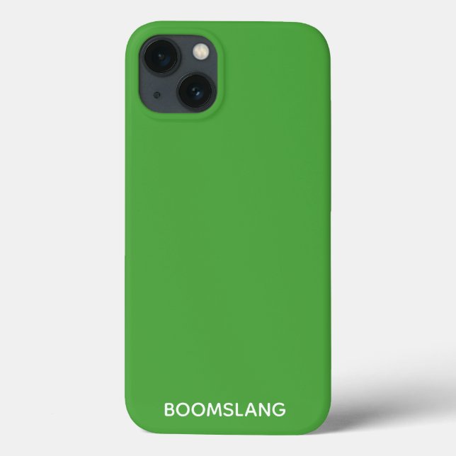 Boomslang grüner Farbname Case-Mate iPhone Fall Hülle (Rückseite)