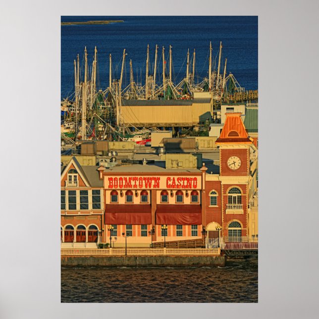 Boomtown Sunset Poster (Vorne)