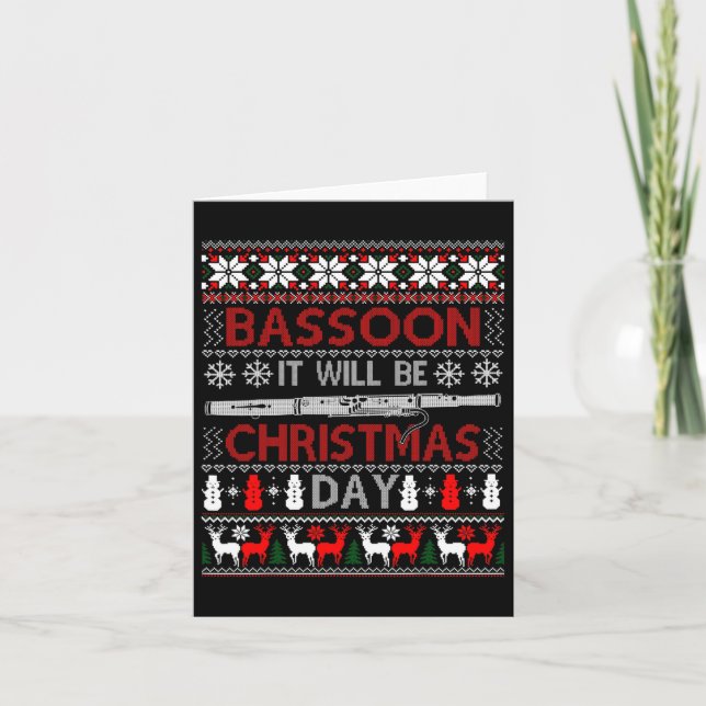 Boon es wird Weihnachtsgeschenk Uganda Weihnachten Karte (Vorderseite)