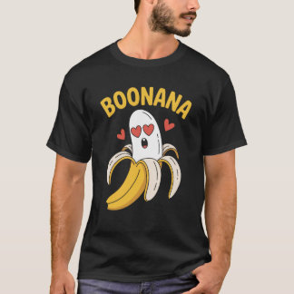 BOONANA - Funny Halloween Ghost Banana T-Shirt